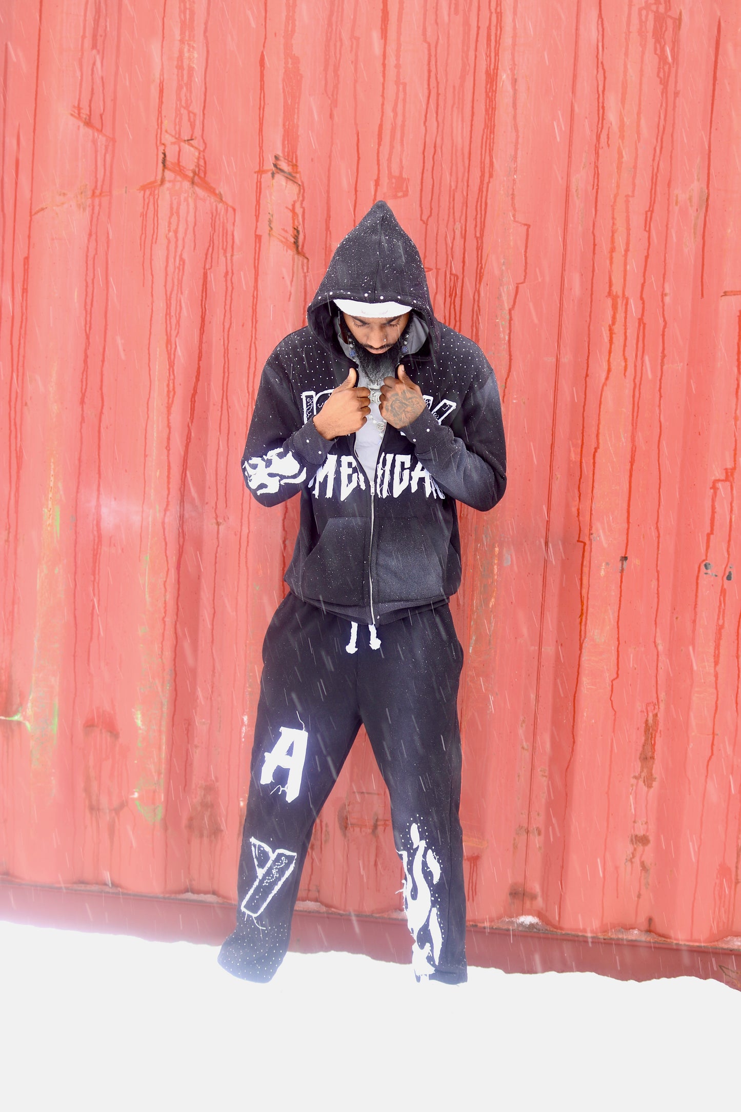 “Black Ice” Yaadi Rhinestone Set